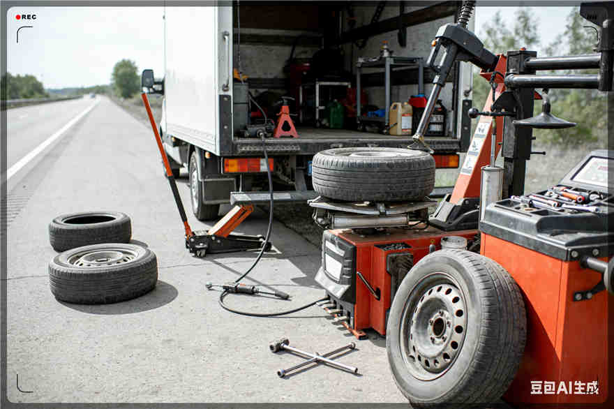 镇远扎胎道路救援-流动补胎